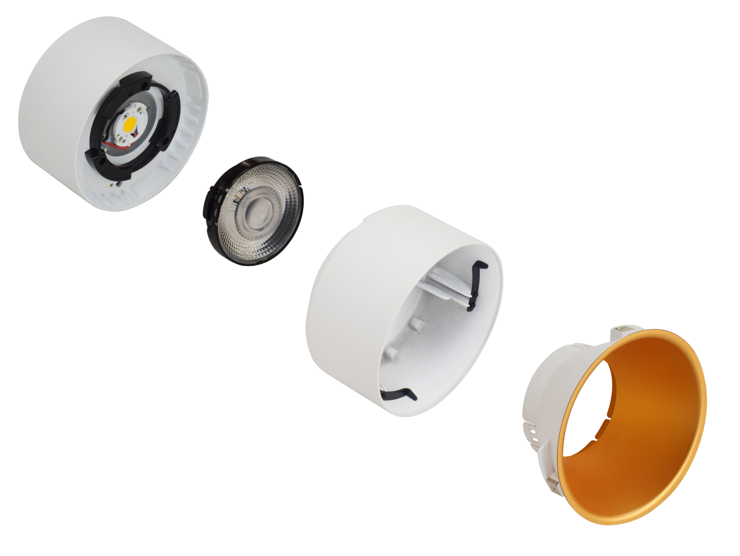 Exploded View Lighting Fixture